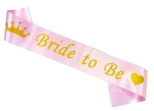Bride To Be Sash- Pink