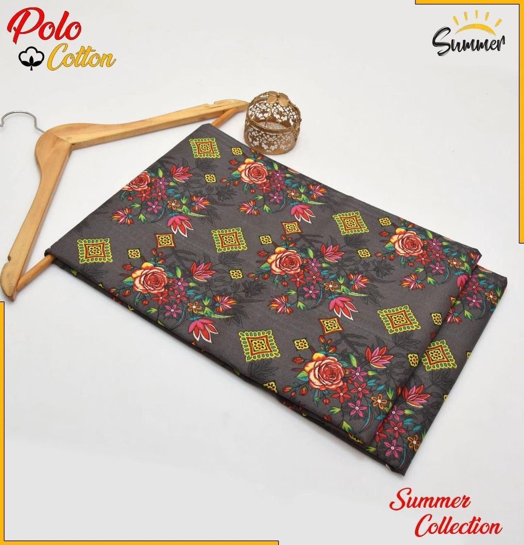 2 Pcs Women's Unstitched Printed Suit