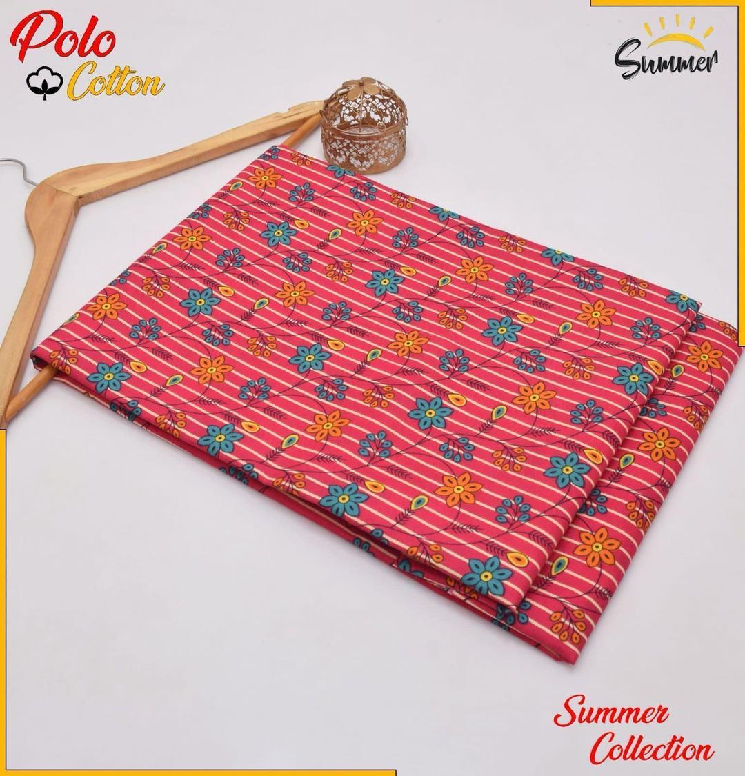 2 Pcs Women's Unstitched Printed Suit