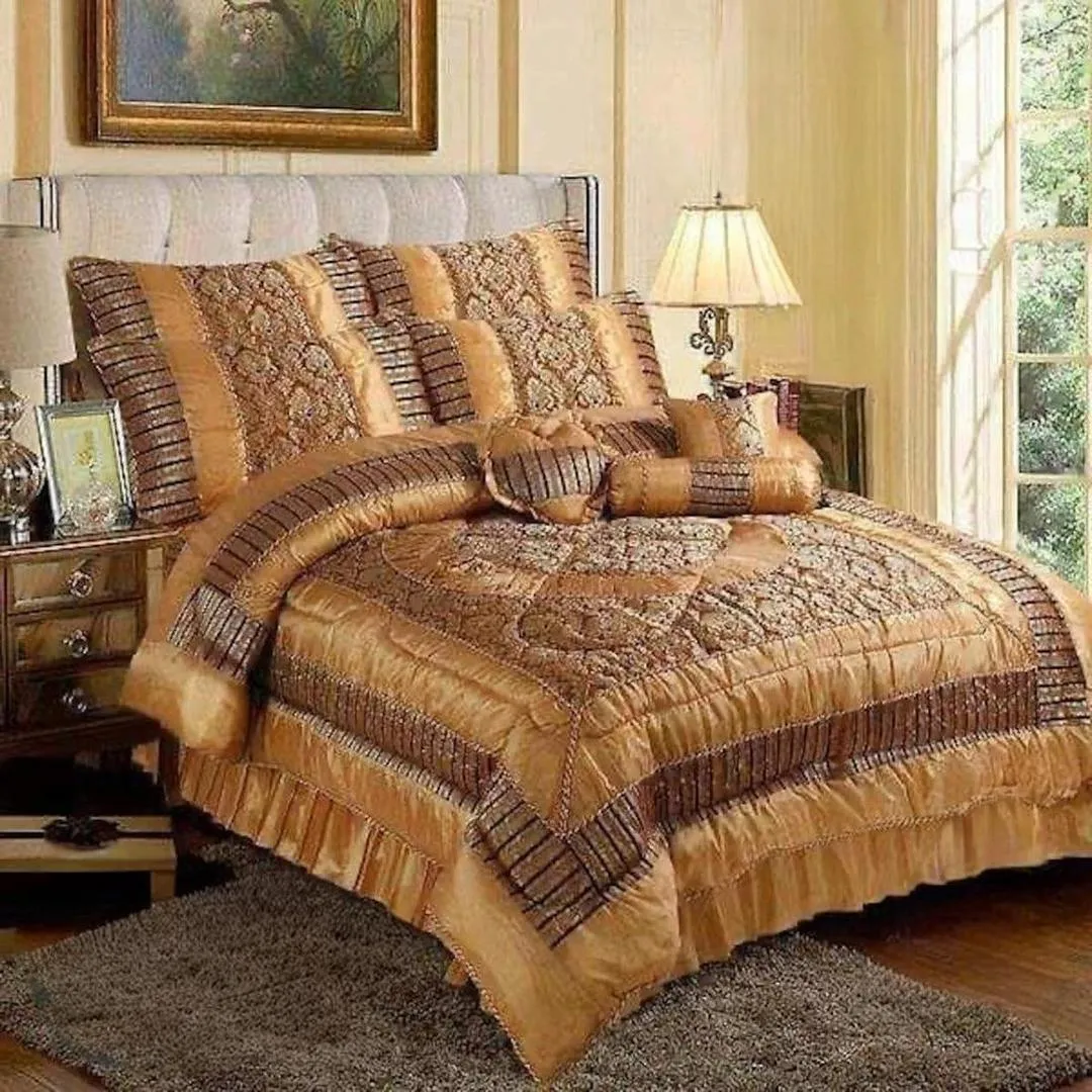 14 Pcs Silk Jacquard Embroidered Bridal Set