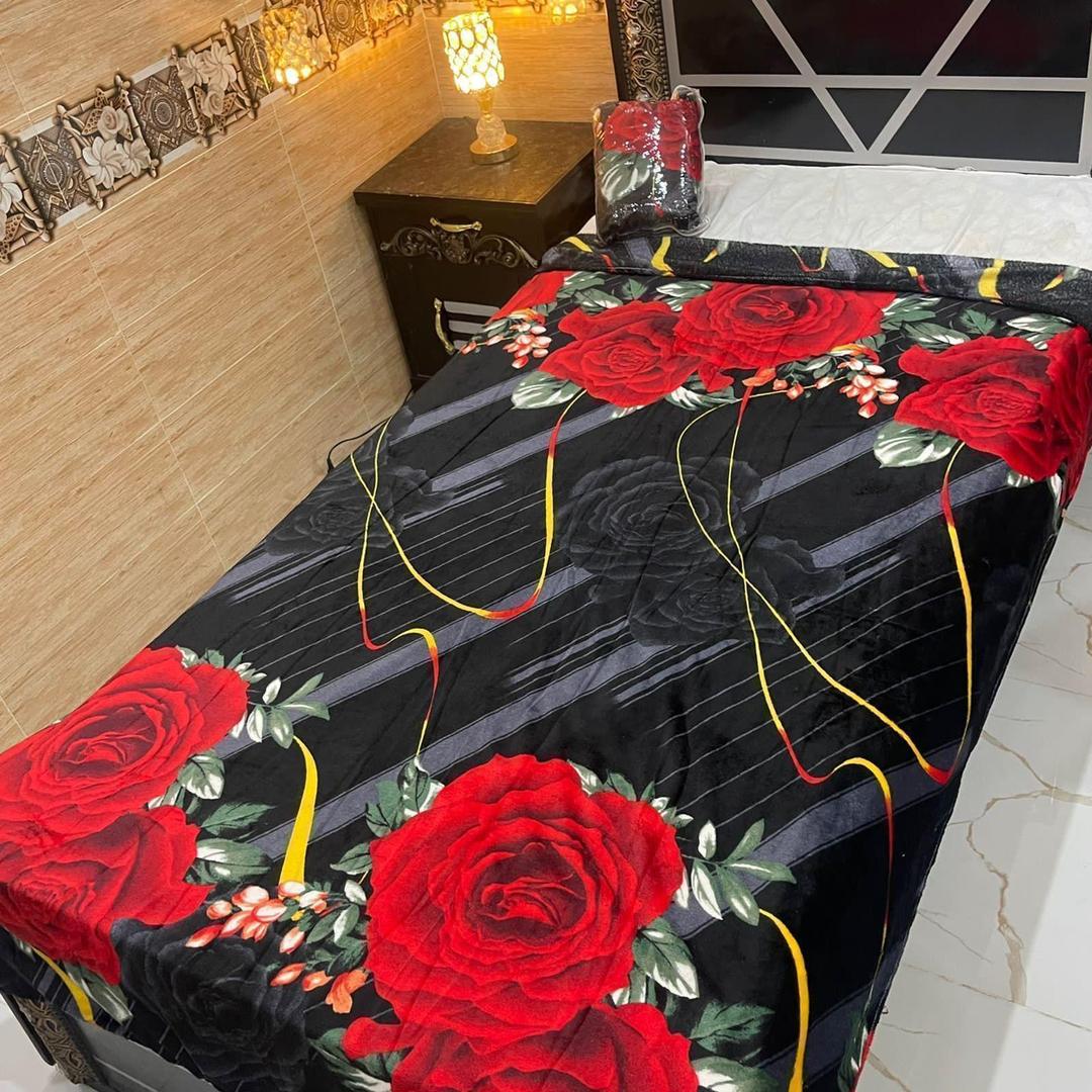 Fleece Printed Single Bed Blanket