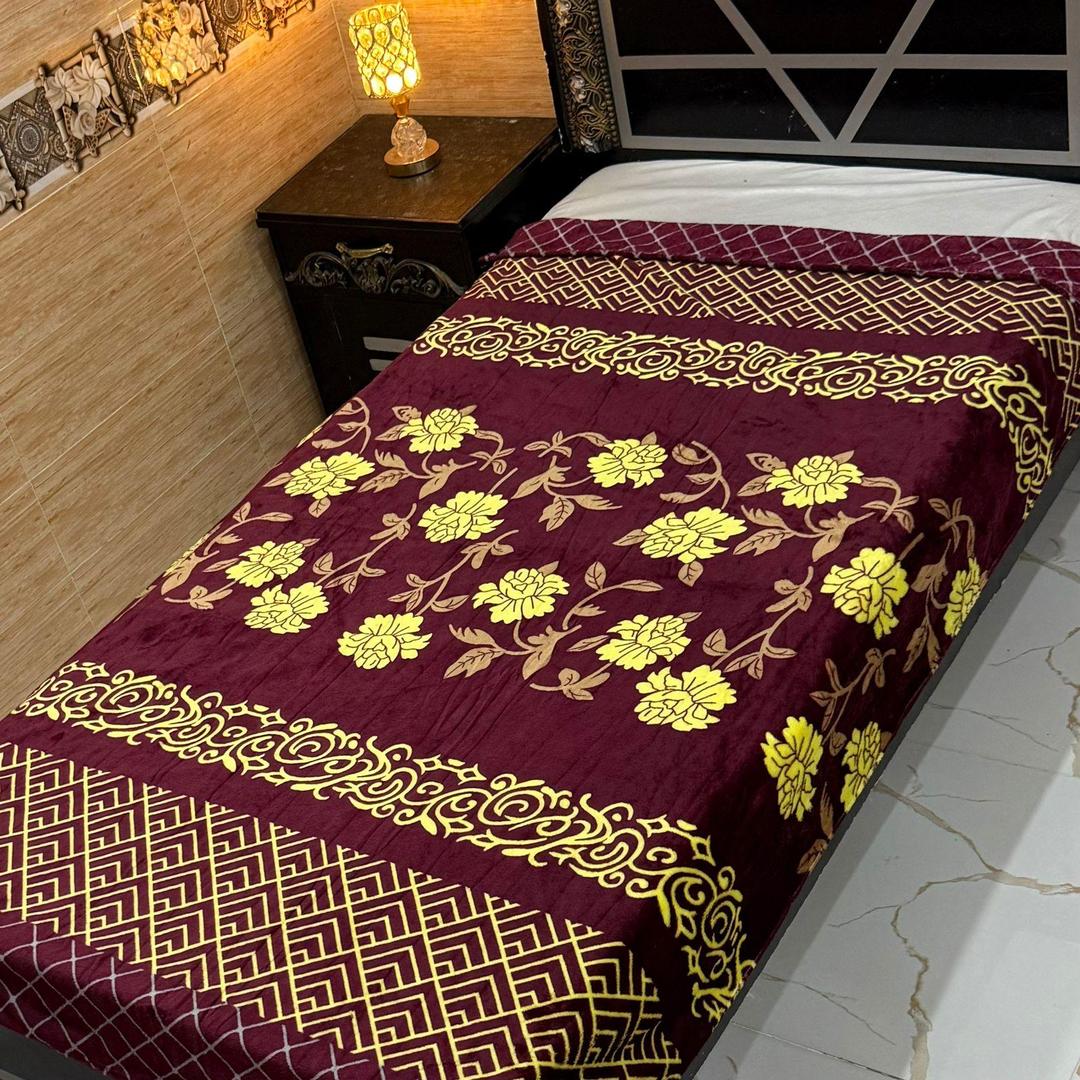 Fleece Printed Single Bed Blanket