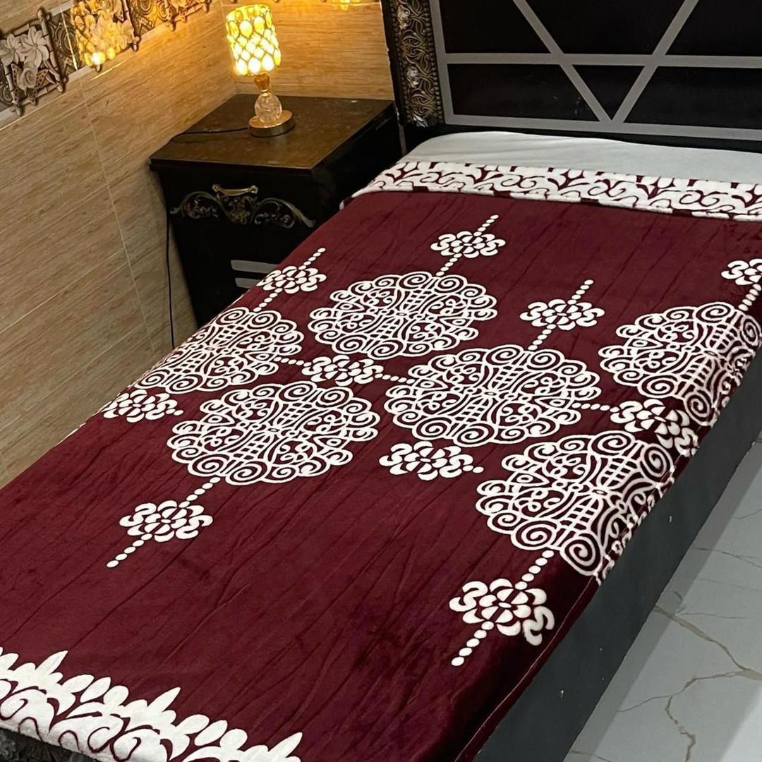 Fleece Printed Single Bed Blanket