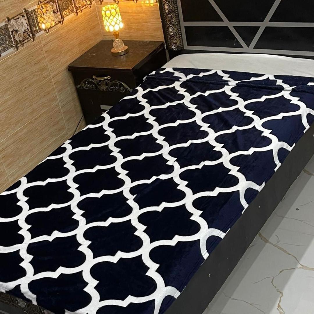 Fleece Printed Single Bed Blanket