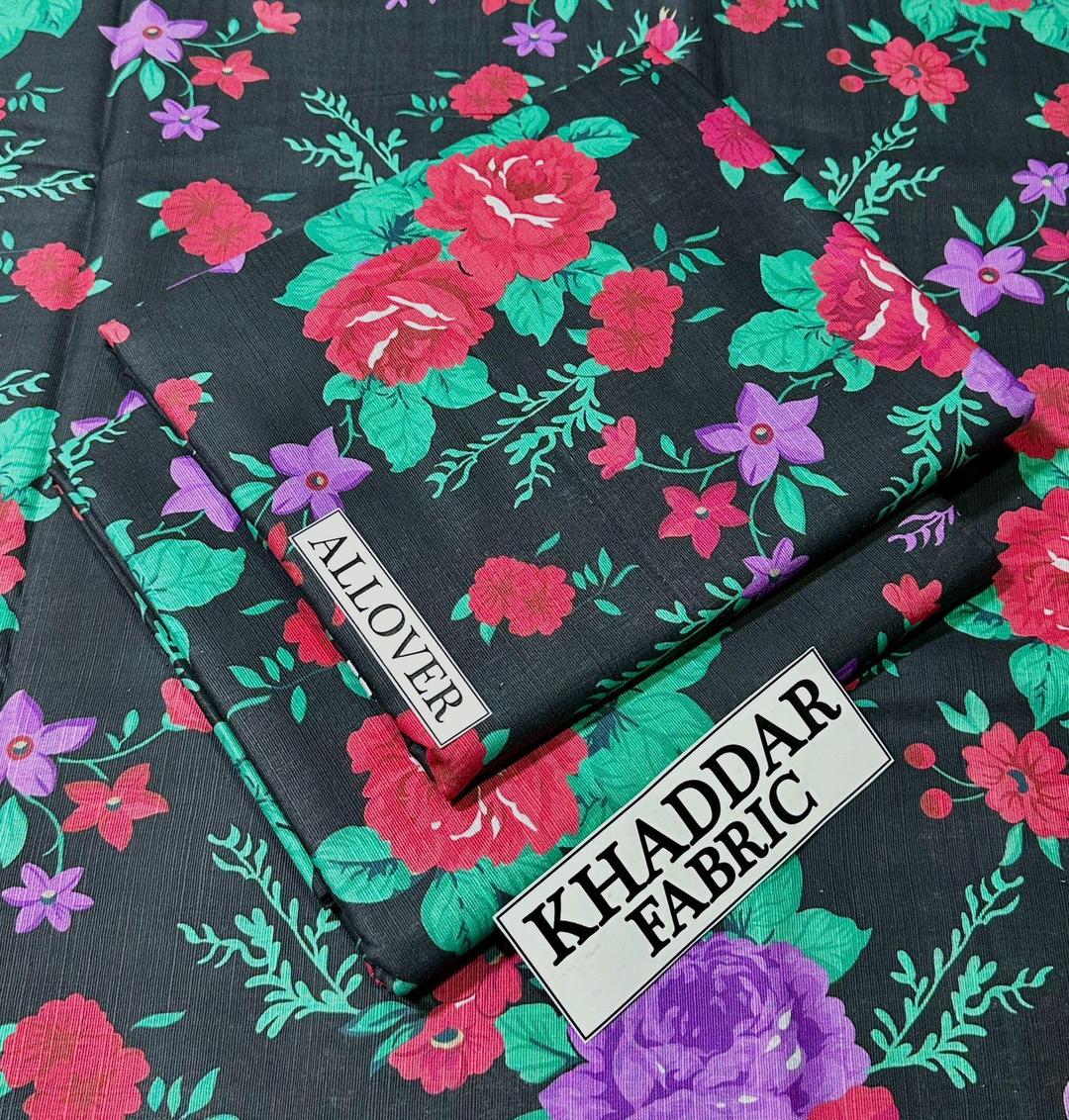 2 Pcs Women's Unstitched Digital Print Suit