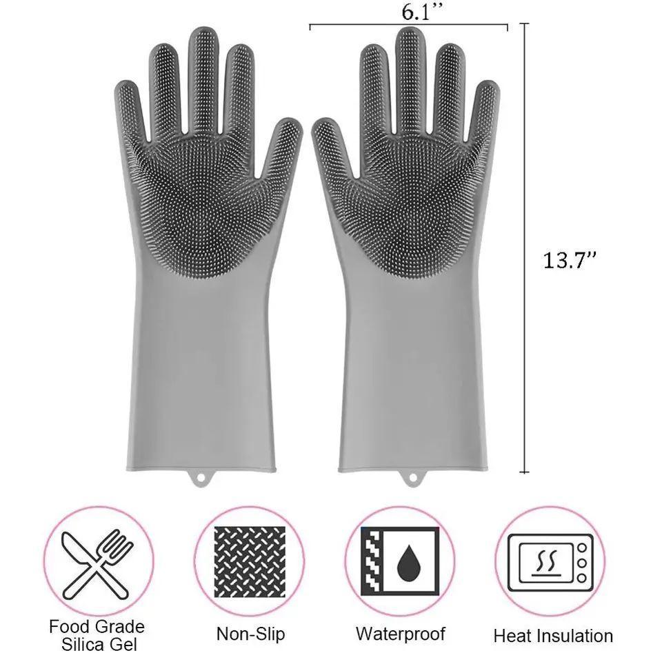 Dish Washing  Silicone Gloves , Pair