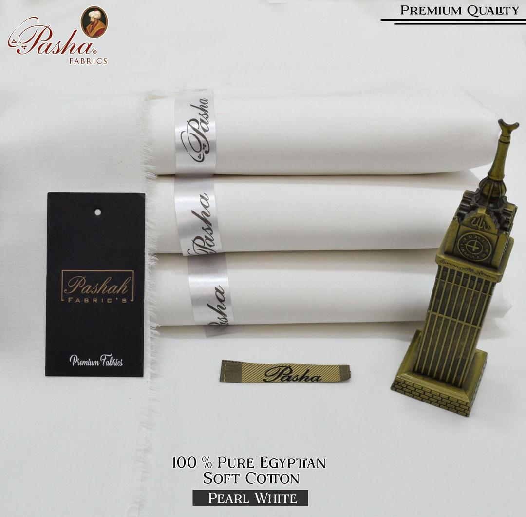 Men’s Unstitched Cotton Plain Suit