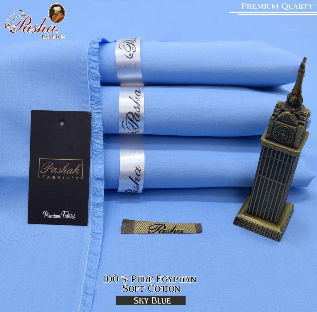 Men’s Unstitched Cotton Plain Suit