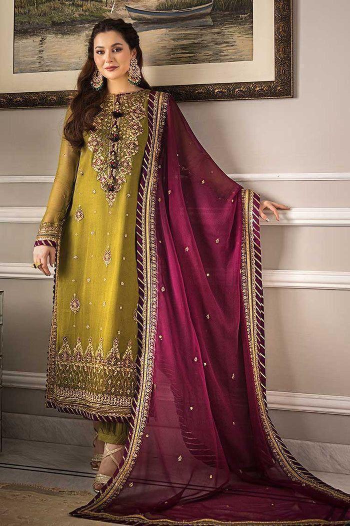 3 Pcs Women's Unstitched Embroidered Suit