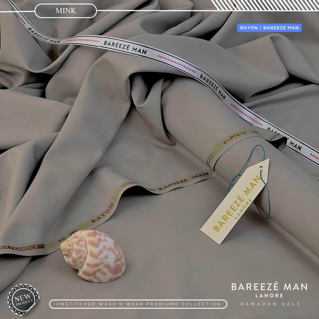 Men’s Unstitched Wash And Wear Plain Suit