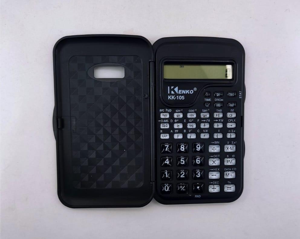 Compact 12 Digits Digital Scientific Calculator - 1 Pc, Easy to Use & Portable