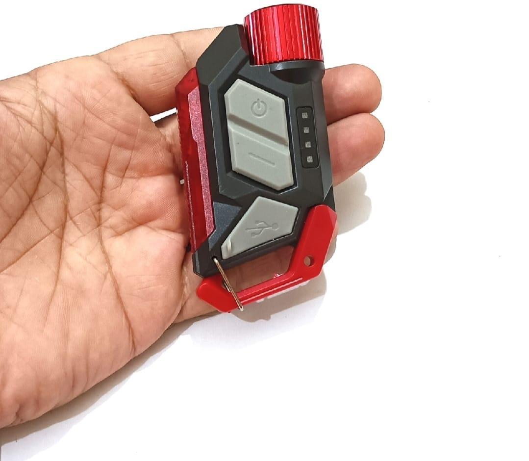 Rechargeable Mini Keychain Light - 1 Pcs, Portable USB White Light