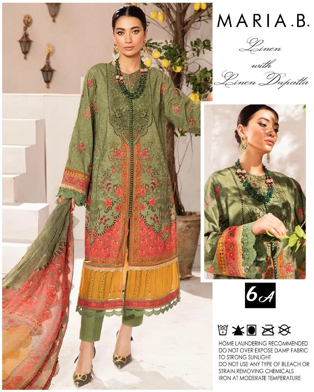 3 Pcs Women's Unstitched Linen Digital Print Suit