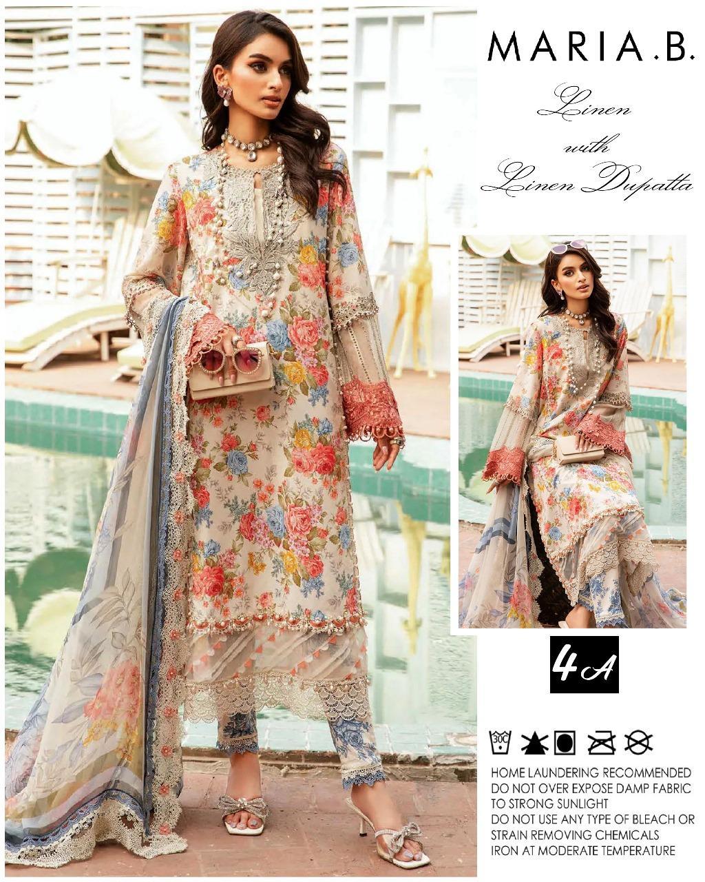 3 Pcs Women's Unstitched Linen Digital Print Suit