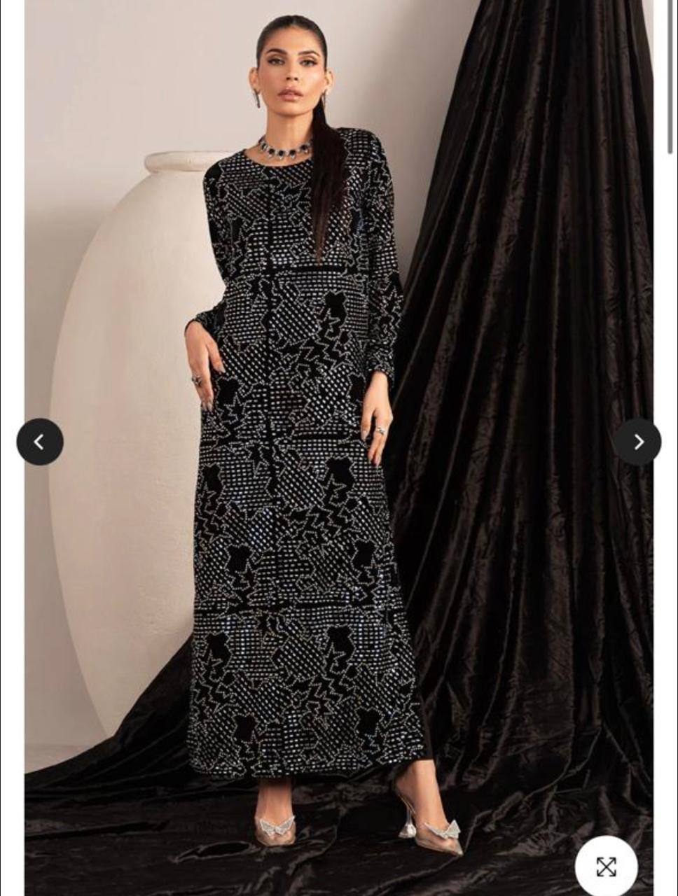 2 Pcs Women's Unstitched Linen Printed Suit