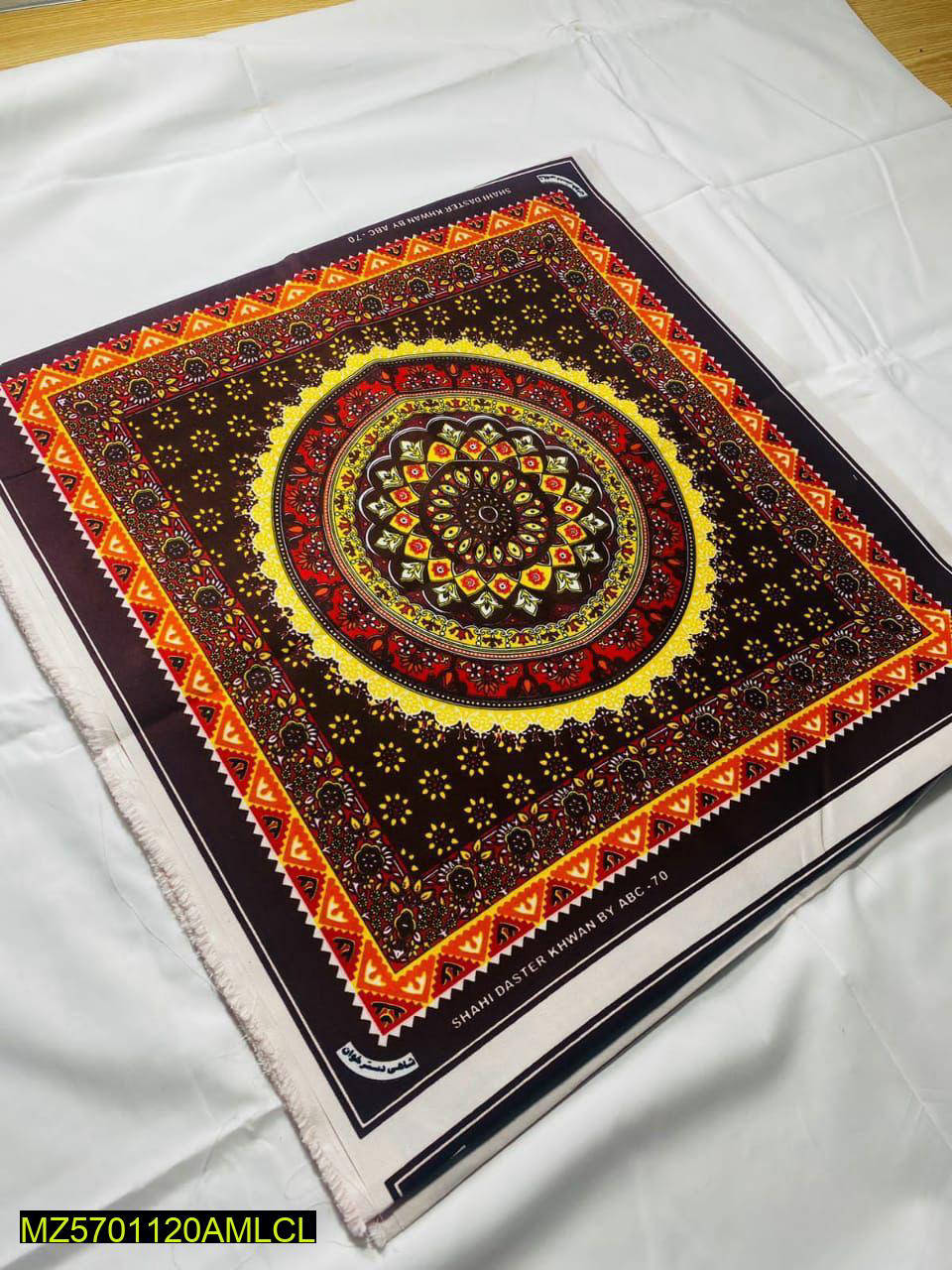 12 Pcs Crystal Cotton Dastar Khwan