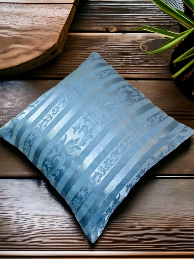 1 Pc Silk Plain Filled Cushion Cover 