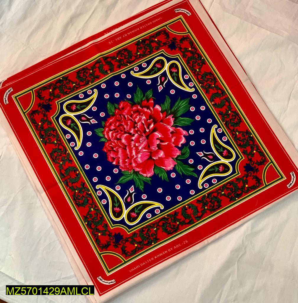 12 Pcs Crystal Cotton Dastar Khwan