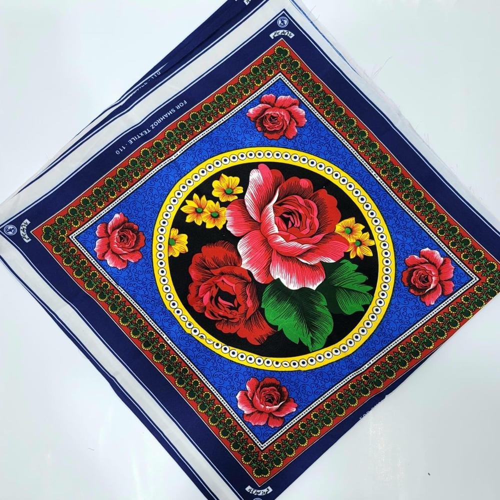 12 Pcs Cotton Printed Dastarkhwan