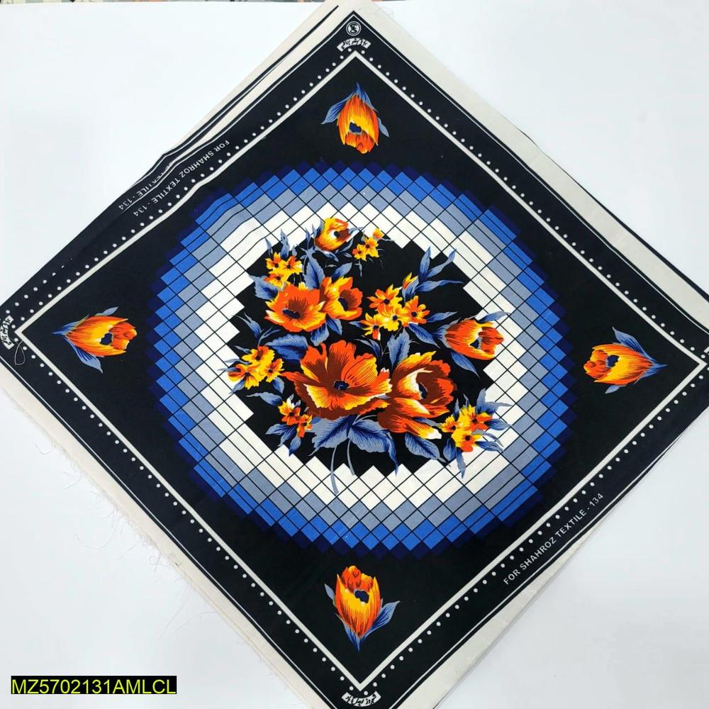 12 Pcs Cotton Printed Dastarkhwan