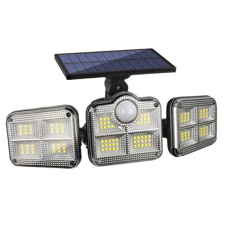 3 Head Motion Solar Sensor Light