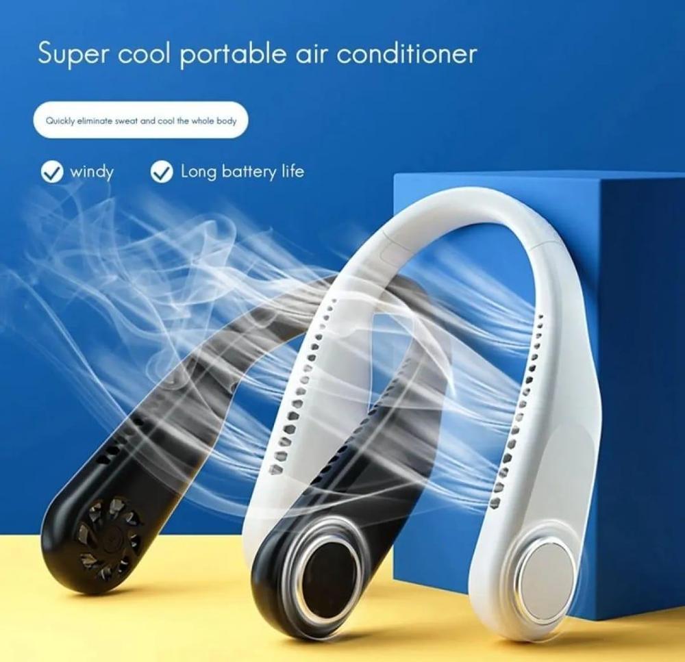 Portable Neck Fan - 1 Pc Adjustable Design for Ultimate Comfort
