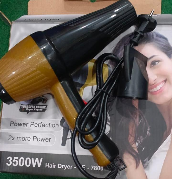 Fast Drying Hair Dryer with Cold/Warm/Hot Settings - 3500W Powerful Performance