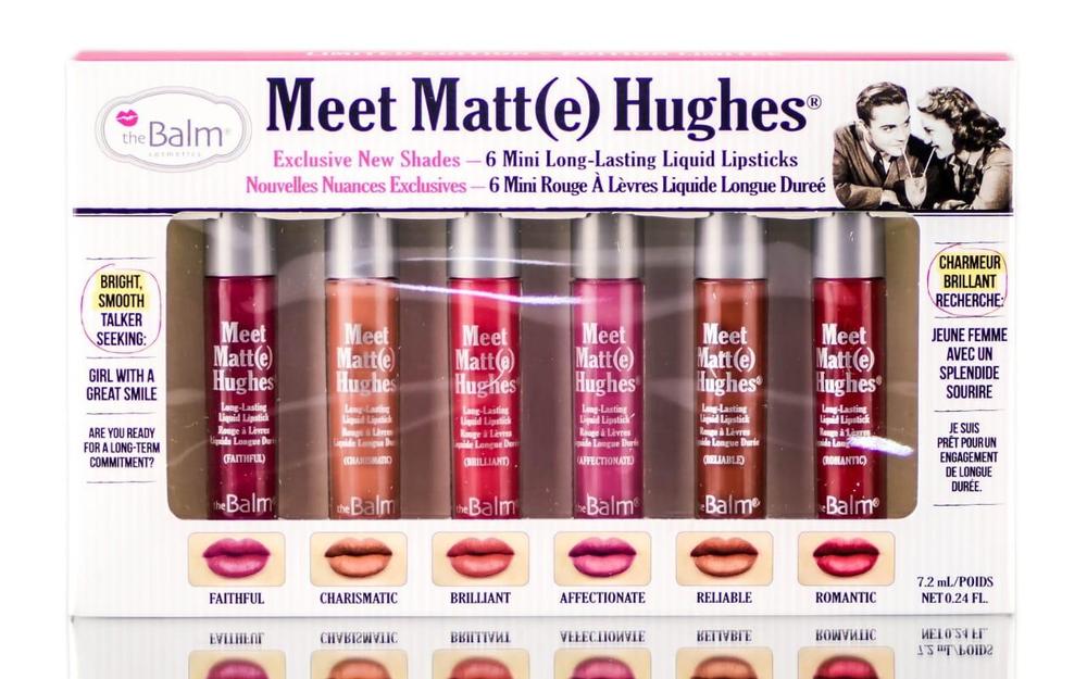 Matte Liquid Lipstick, Pack Of 6