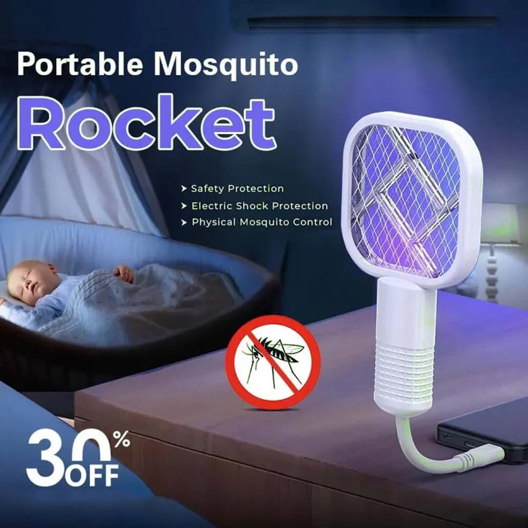 Portable Electric Mosquito Swatter – 1 Pc Effective Bug Zapper for Everyday Home Use