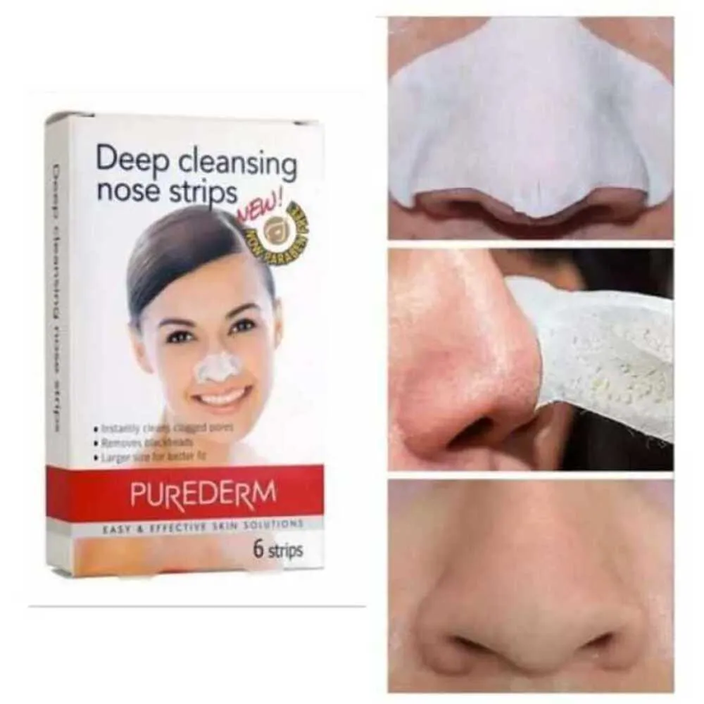 6 Pc's Peel-off Nose Strips