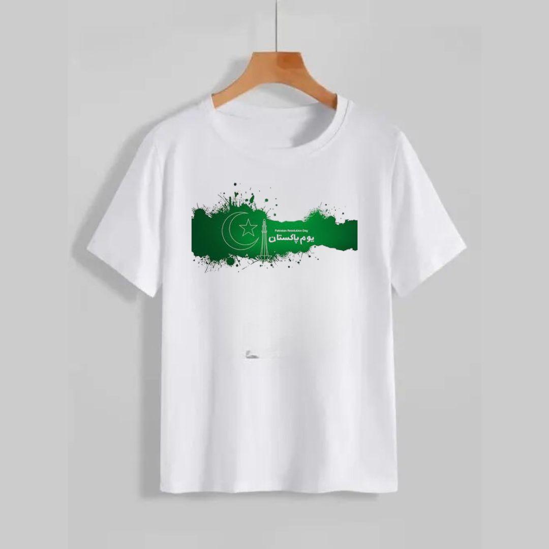 1 Pc Men's Cotton Printed T-Shirt