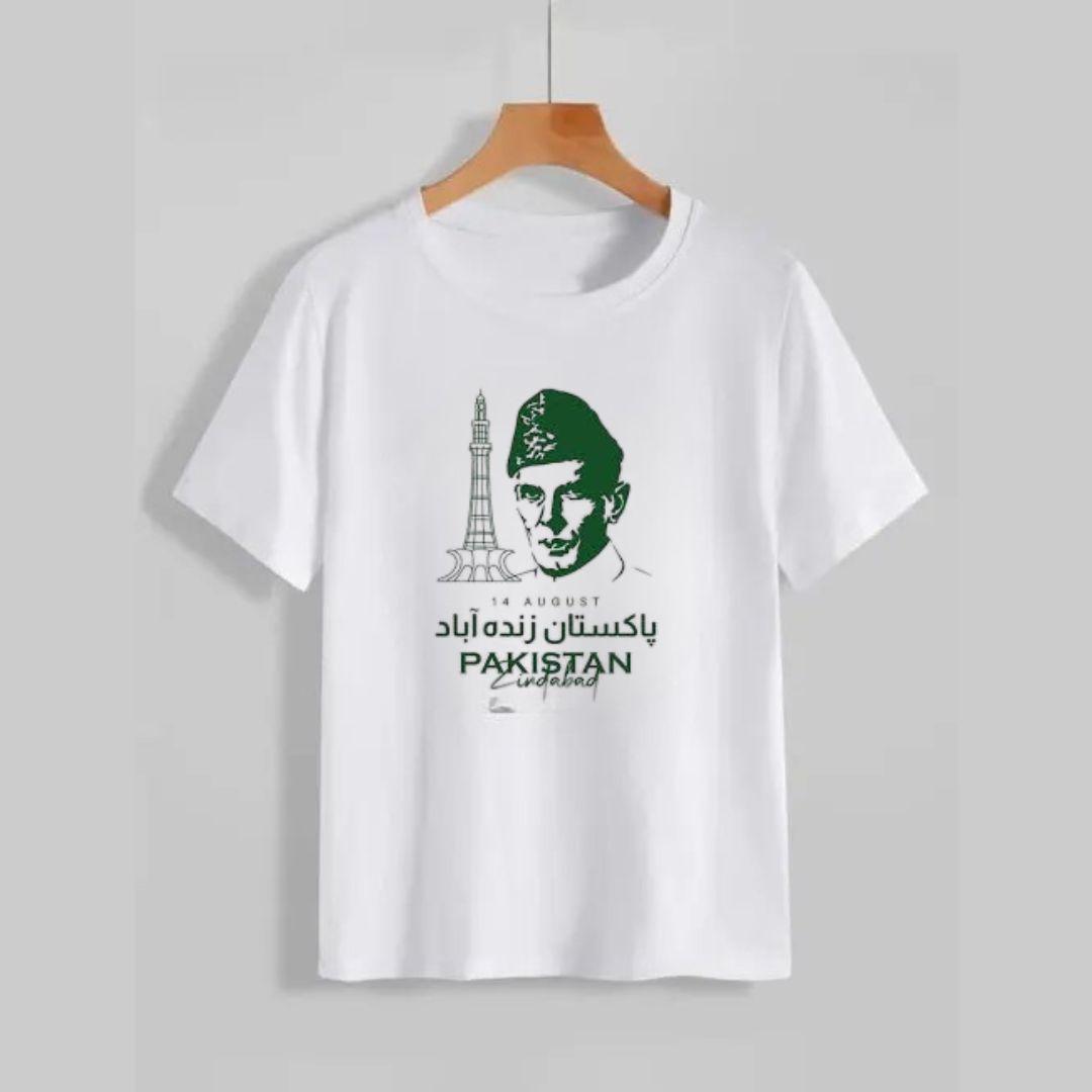 1 Pc Men's Cotton Printed T-Shirt