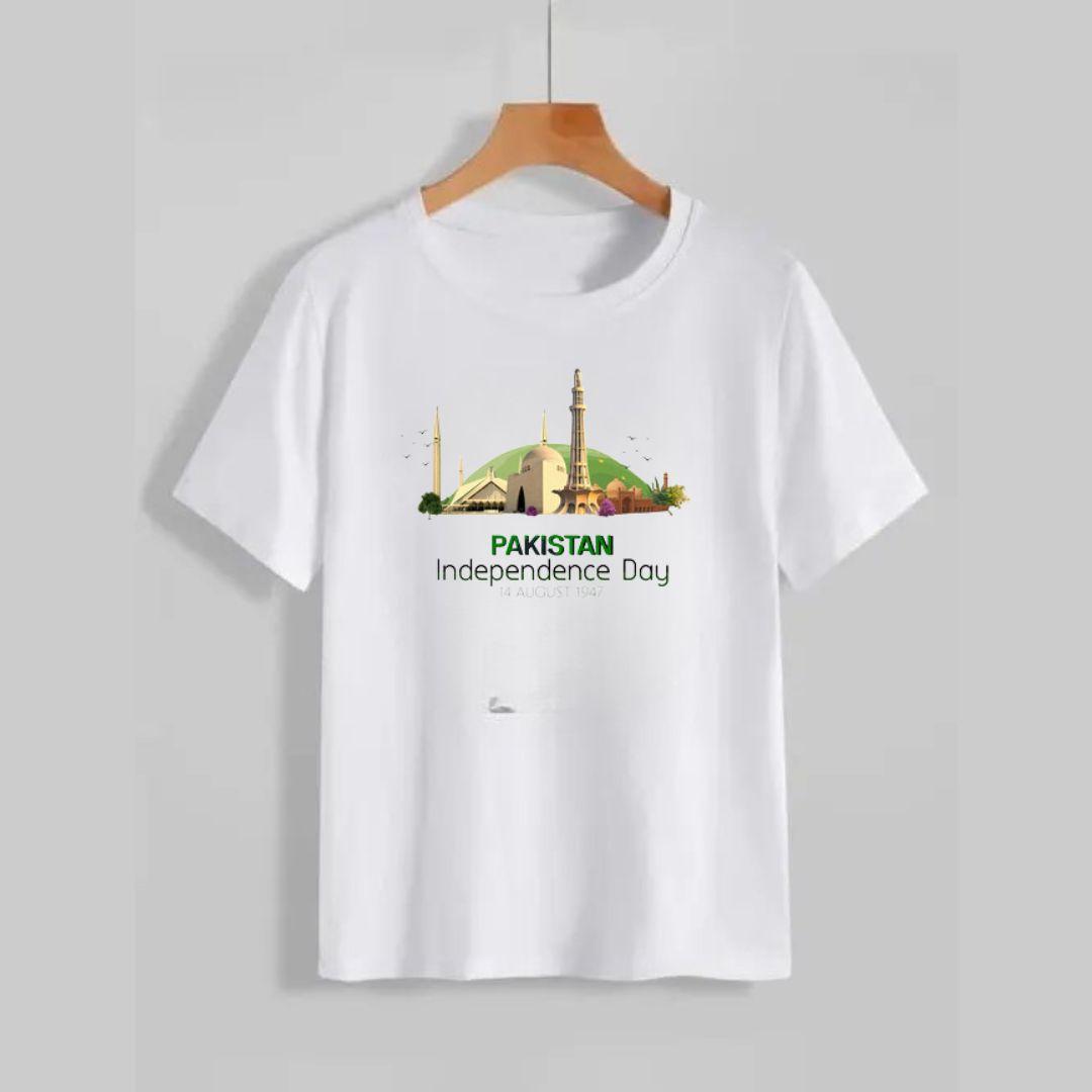 1 Pc Men's Cotton Printed T-Shirt