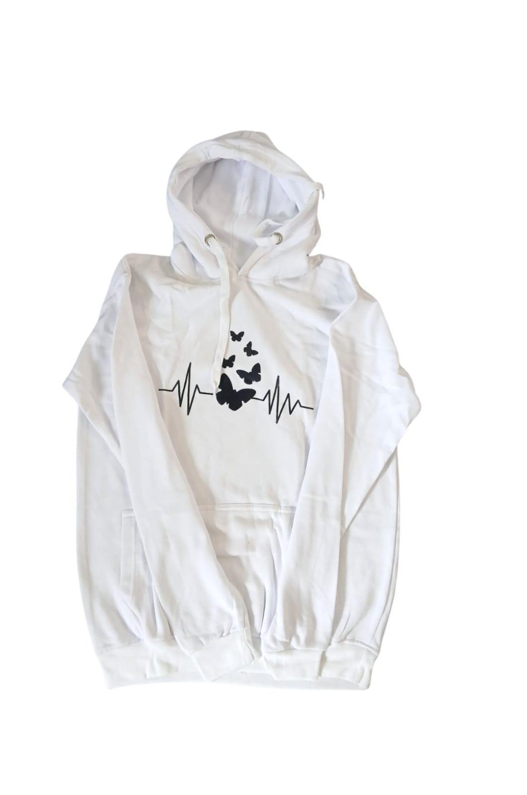 1 Pc Women's Stitched Cotton Jersey Printed Oversized Hoodie