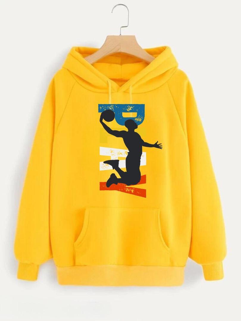 Graphic Sublimation Hooded Neck Hoodie For Girls - 1 Pc