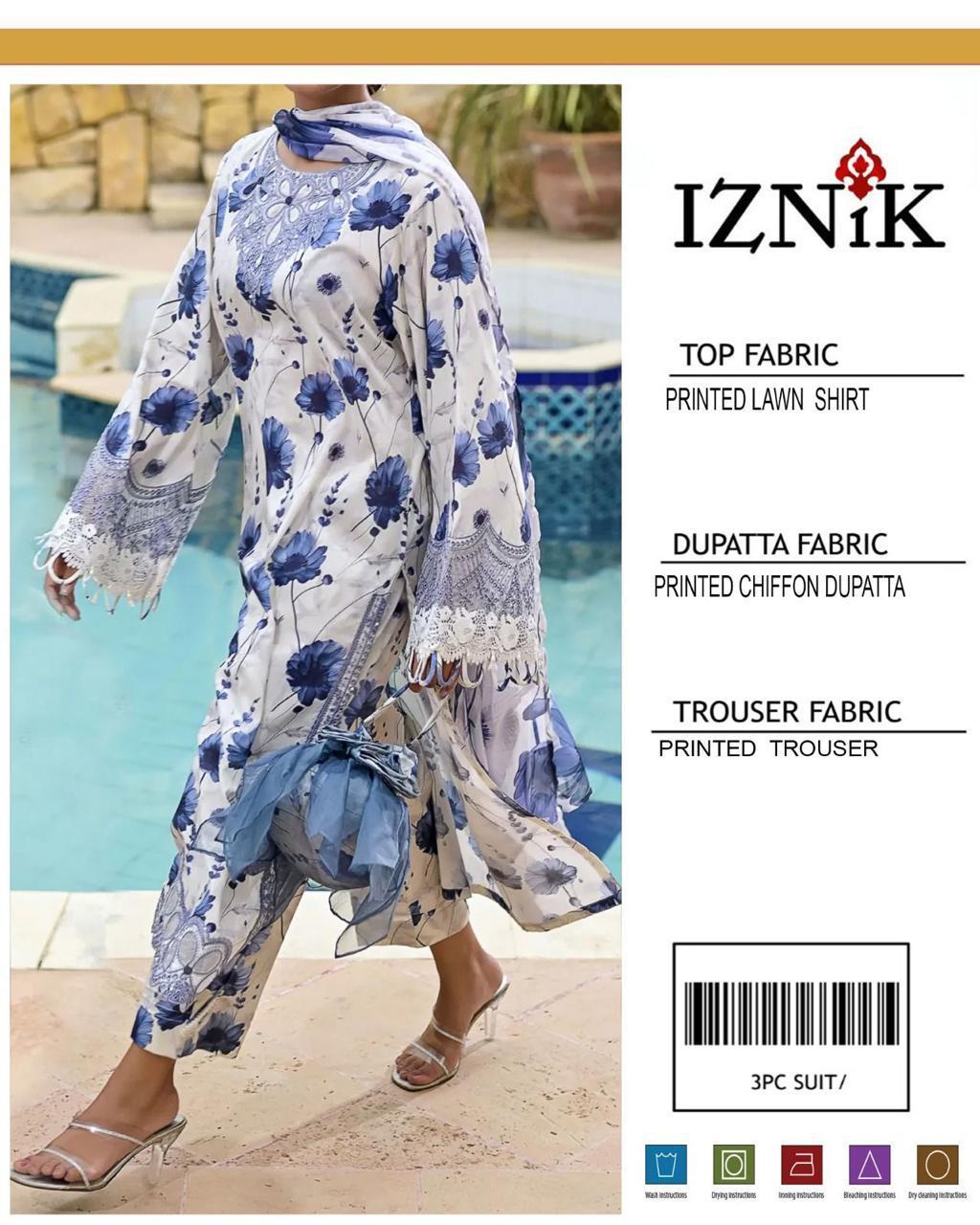 3 Pcs Women's Unstitched Printed Suit