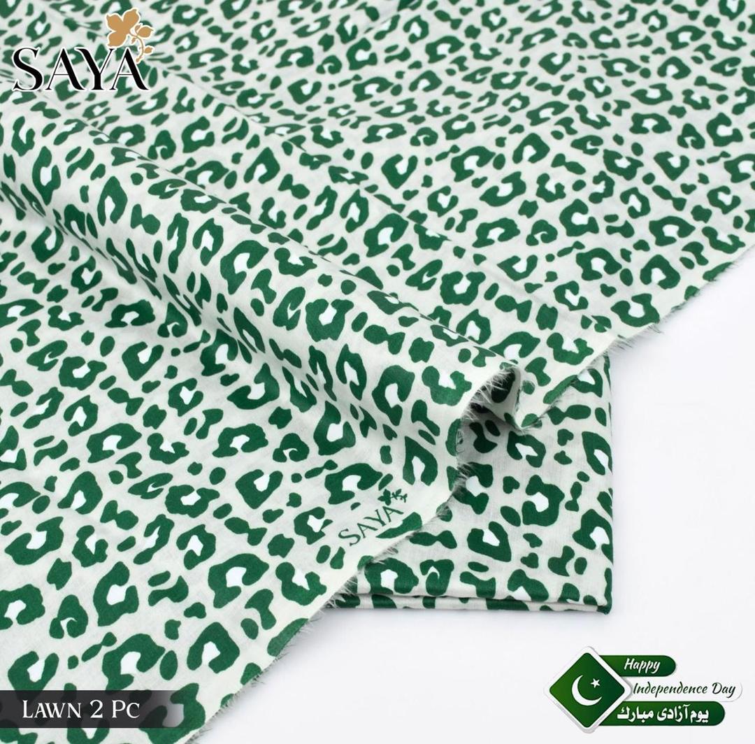 2 Pcs Women's Unstitched Printed Suit