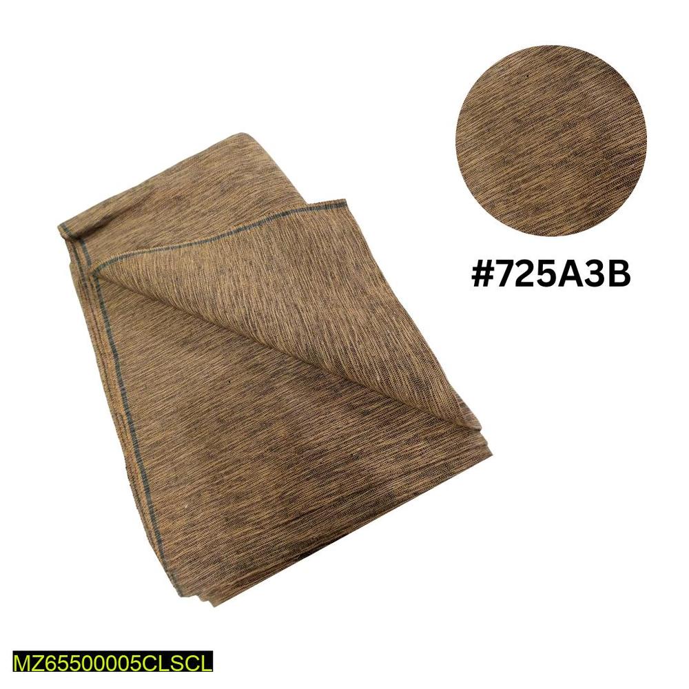 Men's Unstitched Khaddar Plain Suit