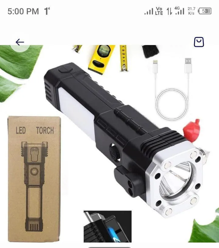 Rechargeable LED Torch Light