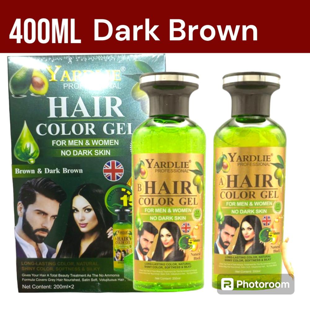 Hair Color Gel-Dark Brown