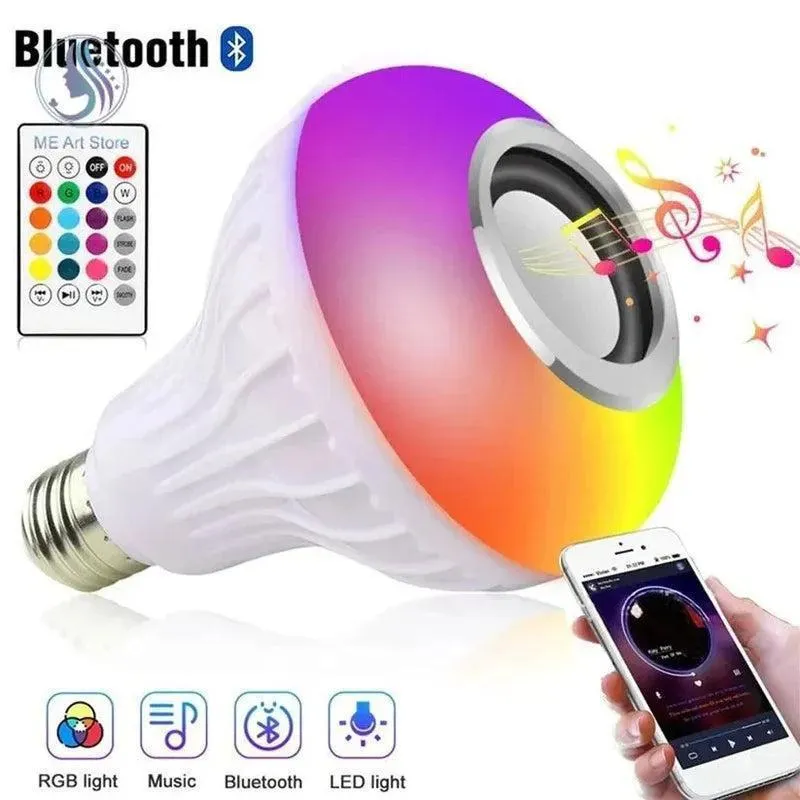 Rechargeable Bluetooth LED Light with Remote Control