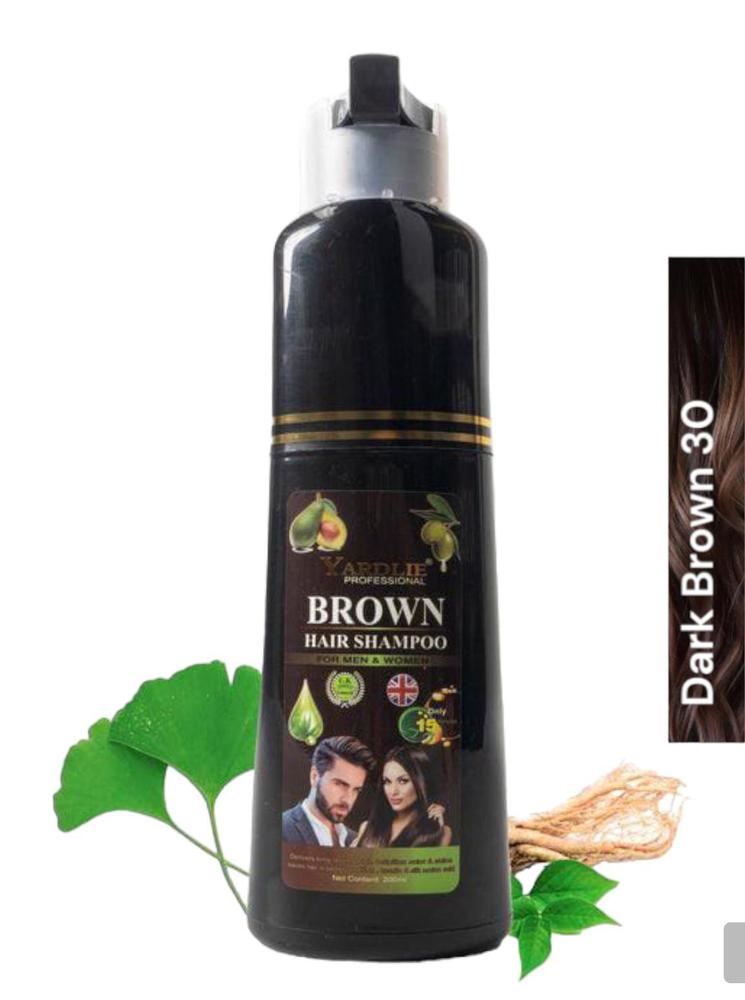 Dark Brown Hair Color Shampoo UK Based Formula 200ml