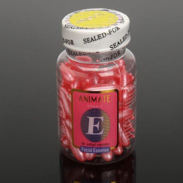 60 Pcs Brightening and Anti-Aging Vitamin E Capsules