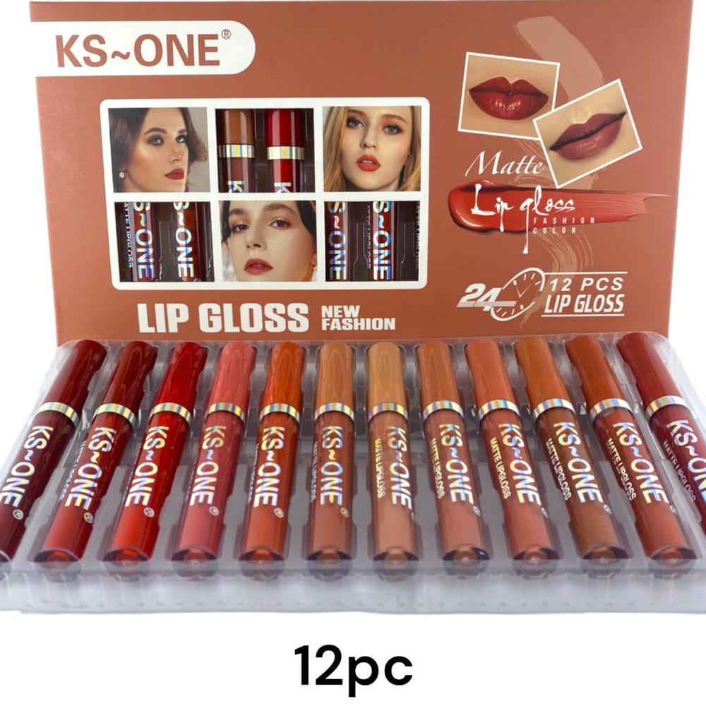 Matte Lip Gloss - Pack Of 12