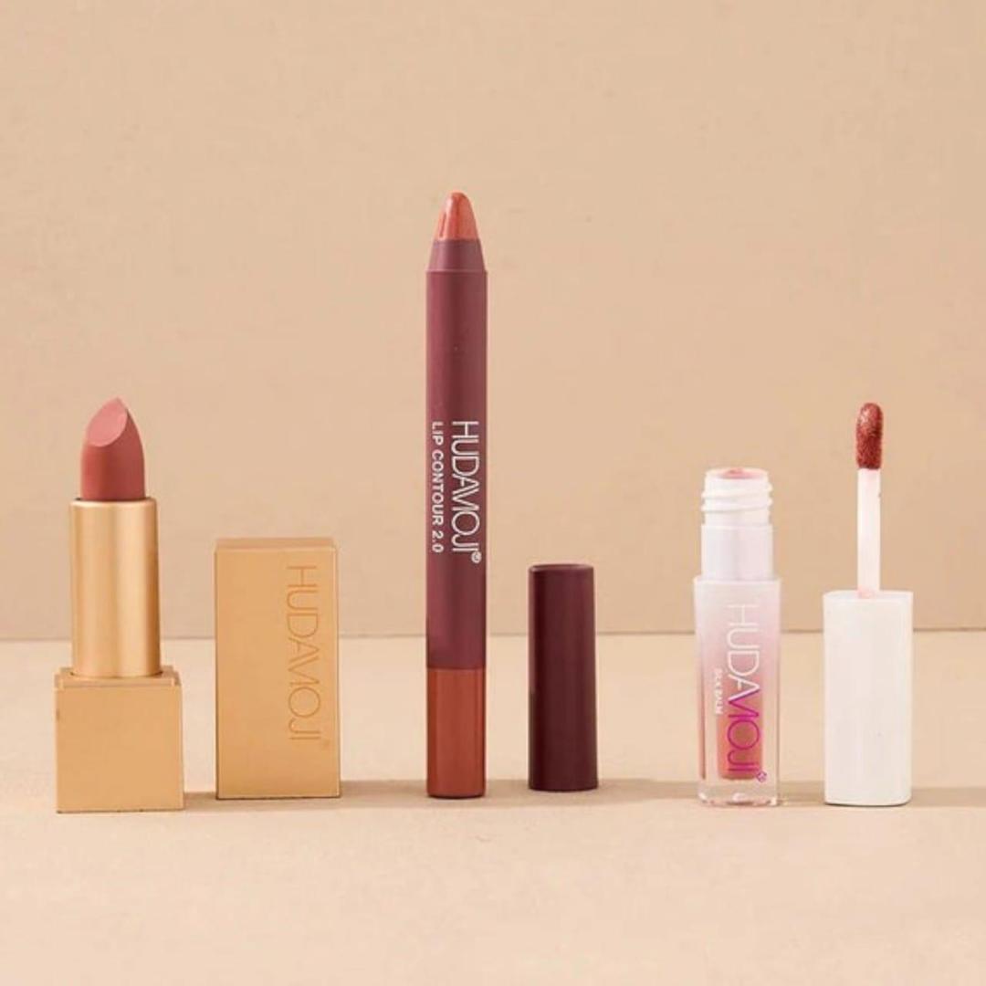 3 In 1 Sheer Finish Lips Sets