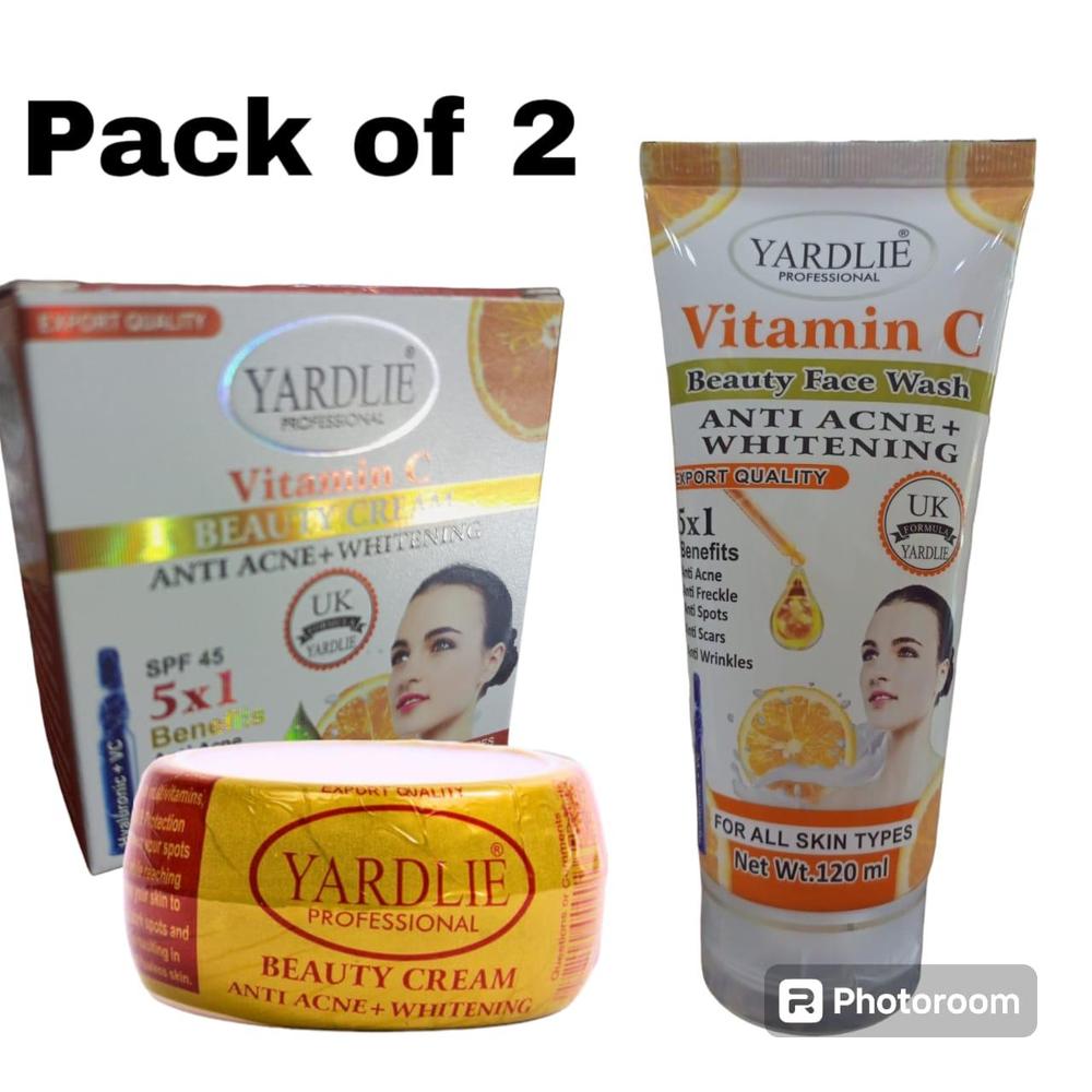 Face Cream and Face Wash , Pack Of 2