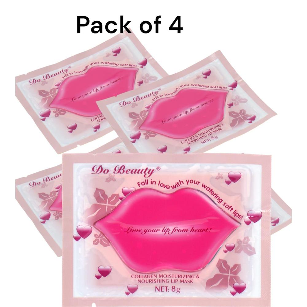 Aloe Vera Collagen Moisturizing Lip Mask - Pack Of 4