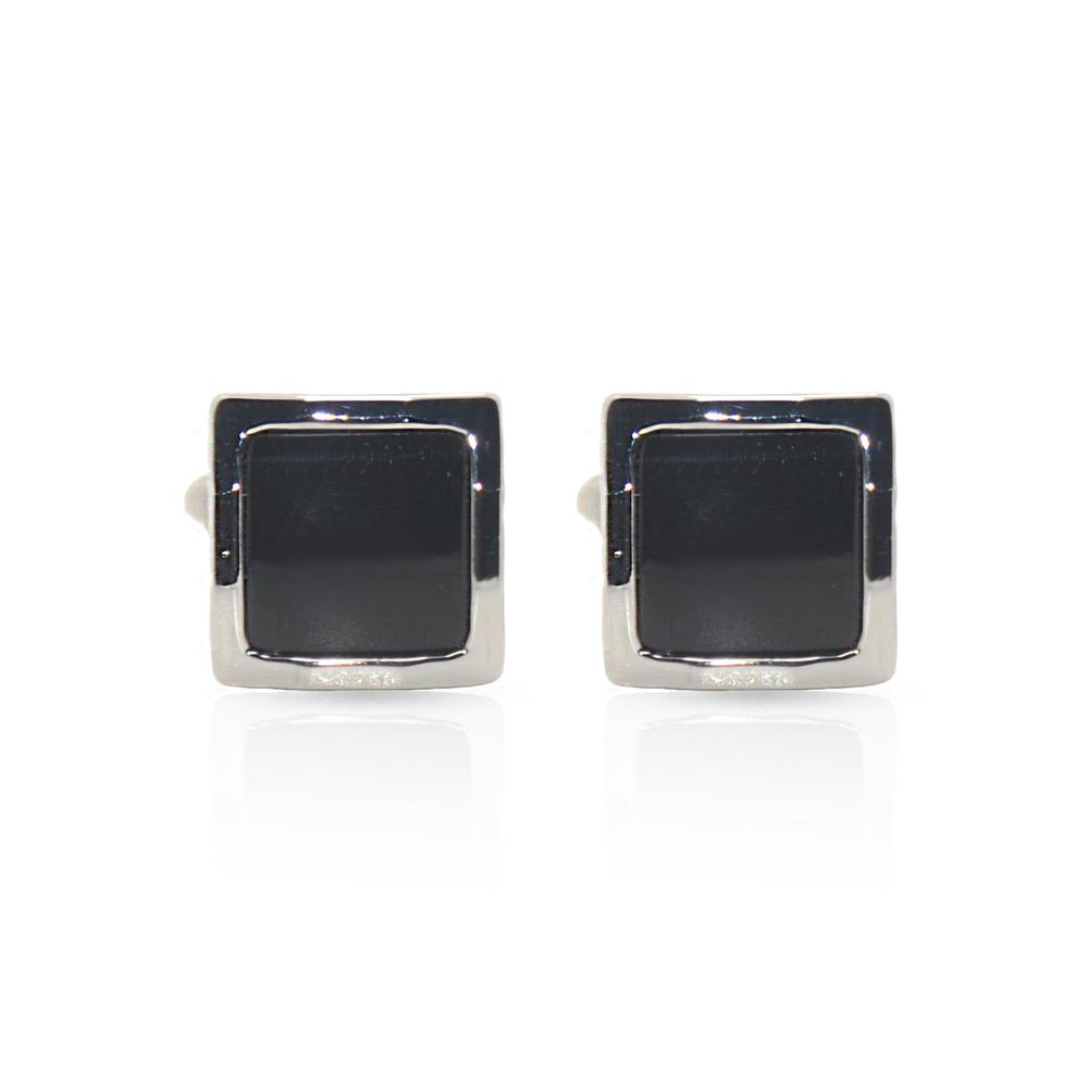 Cufflers Novelty Black Box Cufflinks - CU-2028, Black