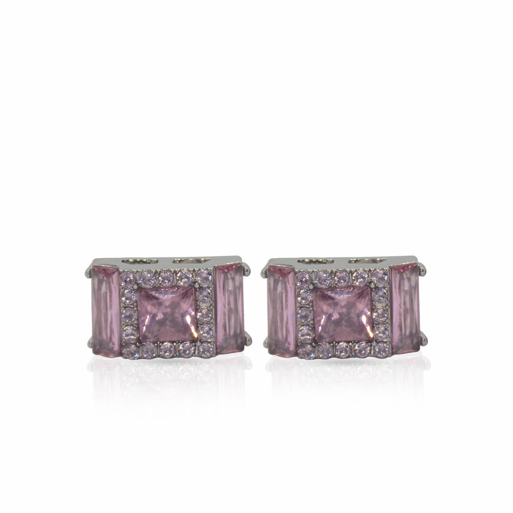 Cufflers Modern Silver Rectangle Cufflinks CU-3020