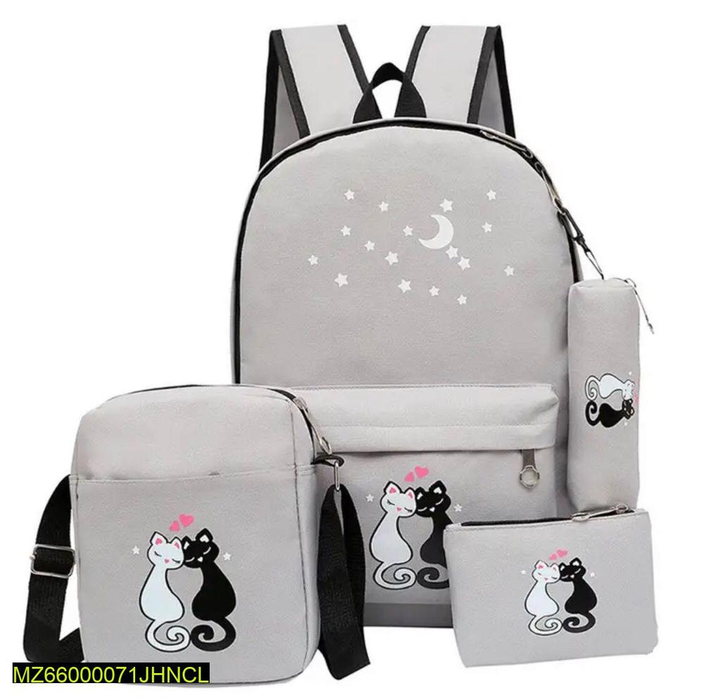 18 Inches Casual Backpack, Set of 4